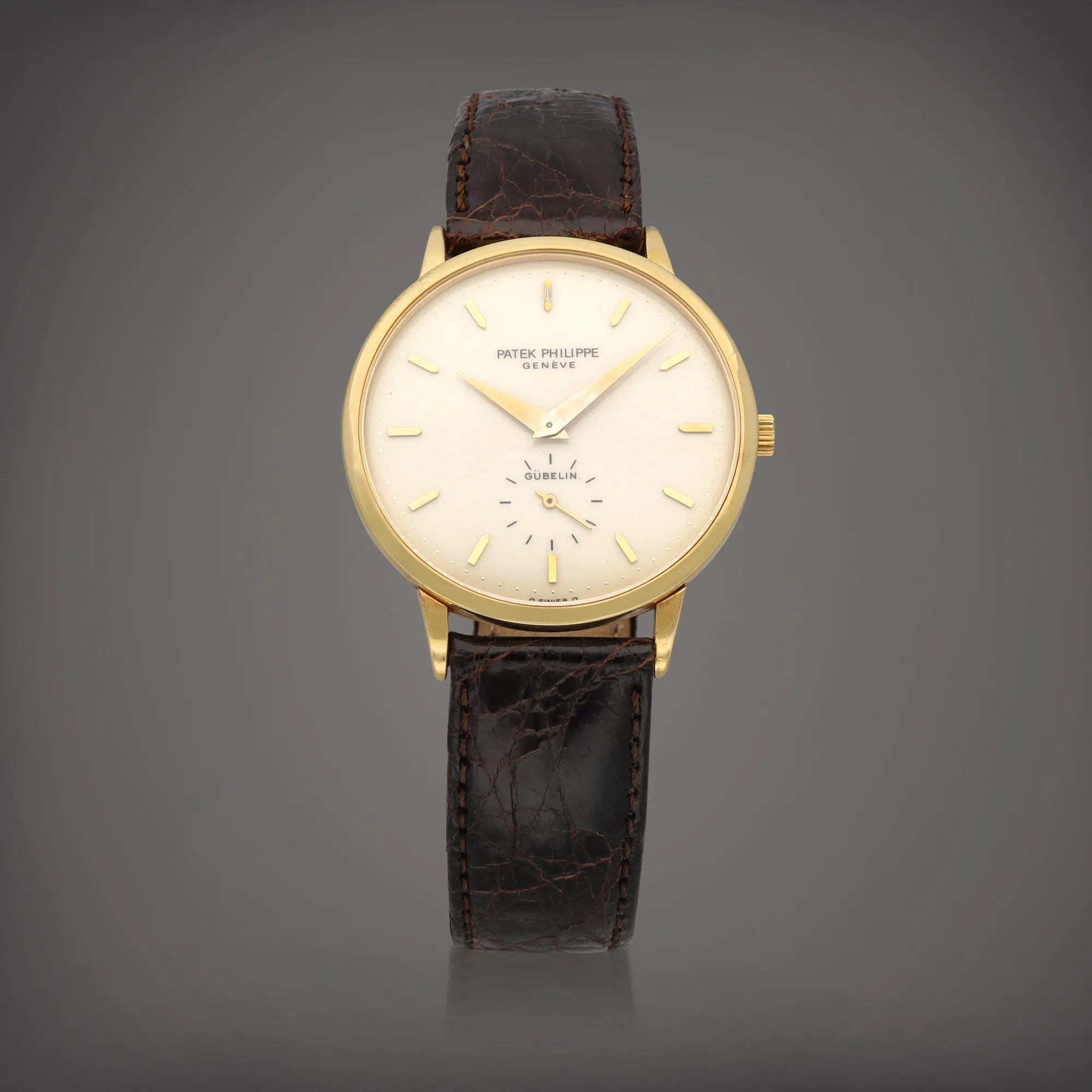 Patek Philippe Calatrava 3893 34mm Yellow gold White 2