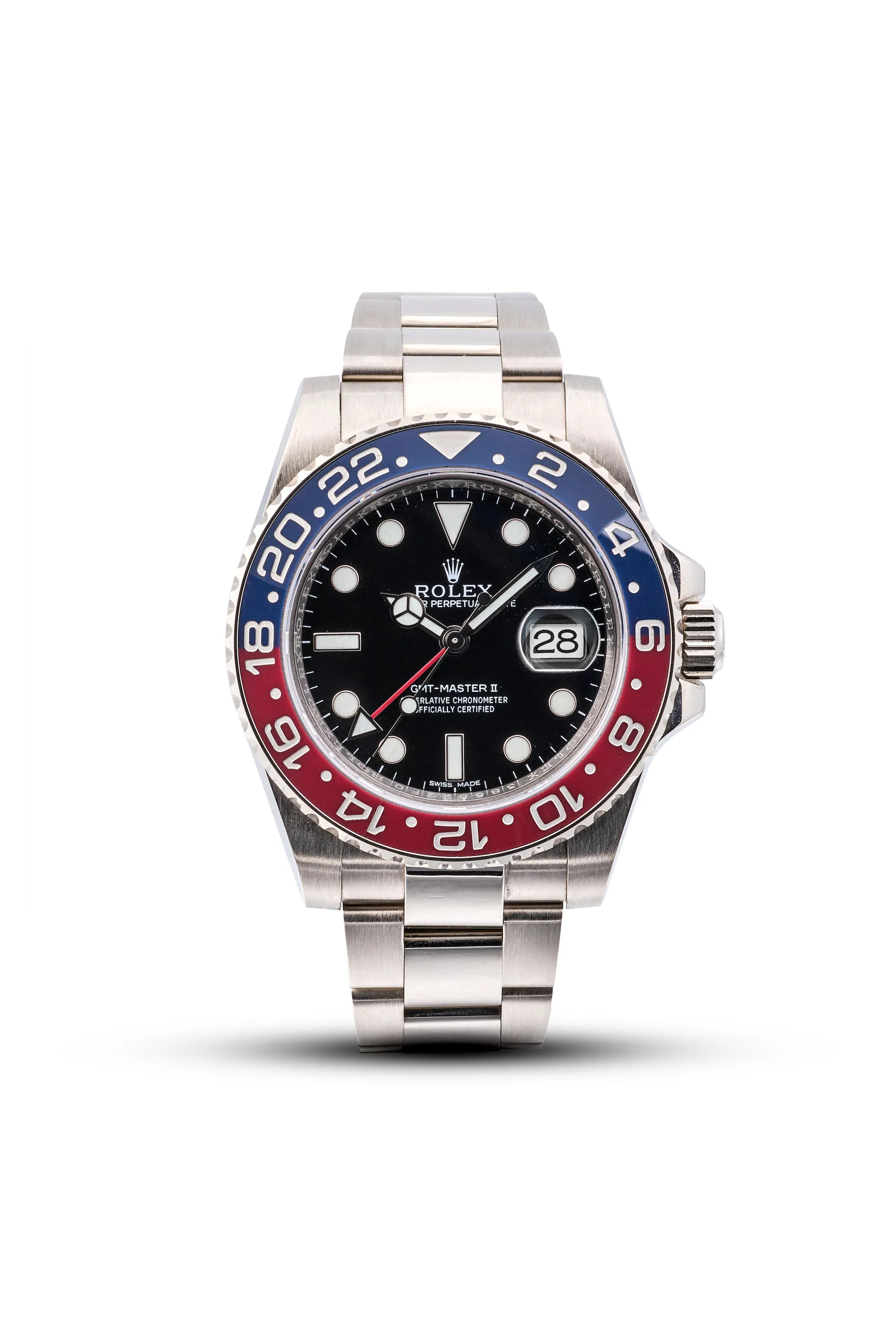 Rolex GMT-Master II 116719BLRO 40mm White gold Black 1