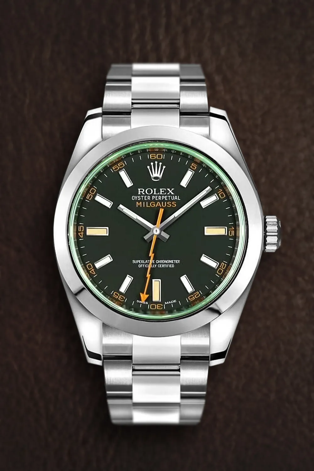 Rolex Milgauss 116400GV 40mm Stainless steel Black