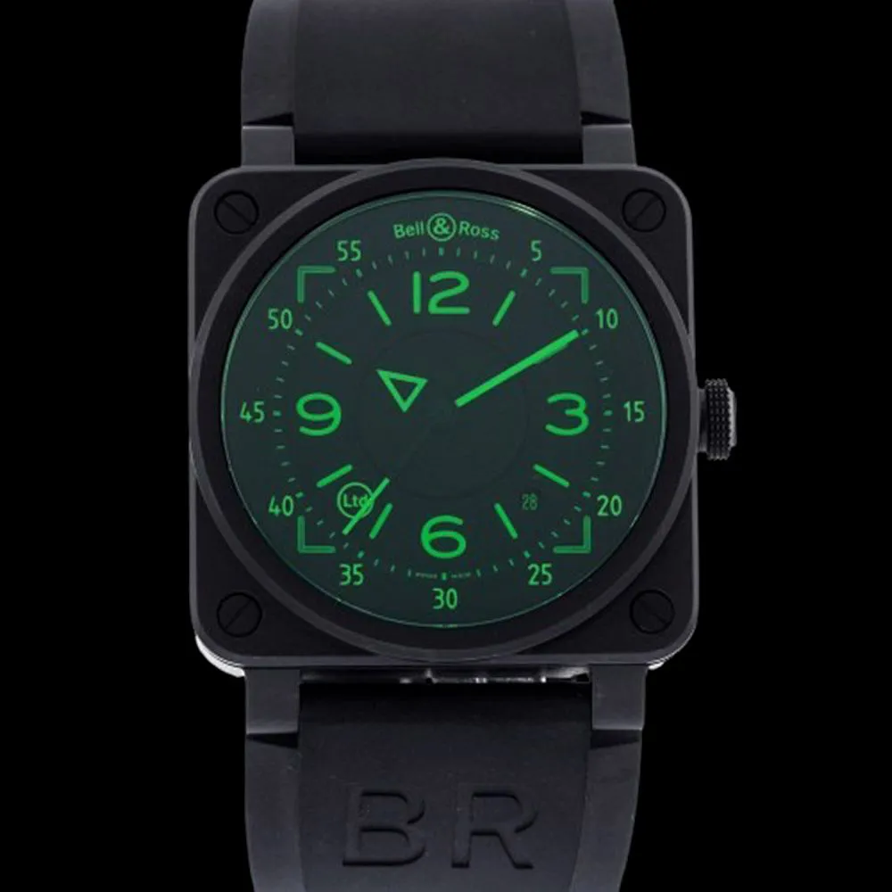 Bell & Ross BR03-92 42mm Ceramic Green