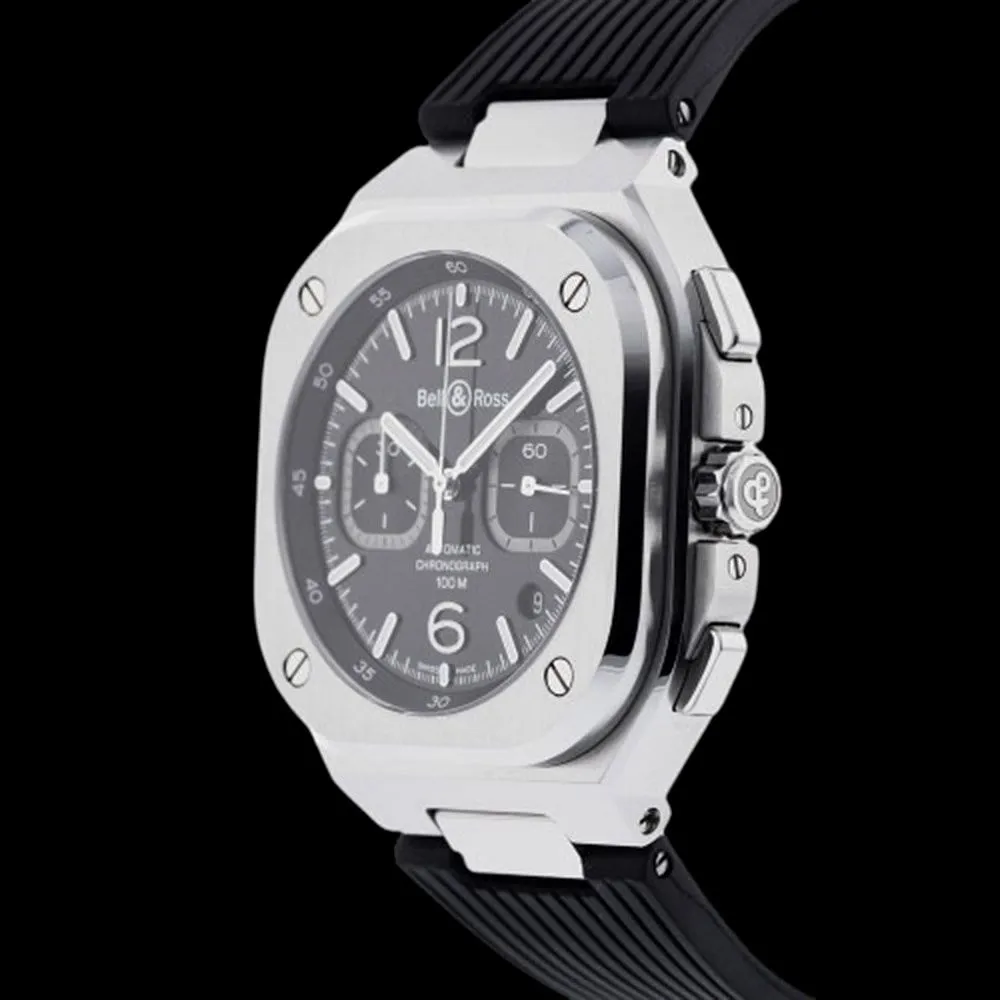 Bell & Ross BR 05 43mm Stainless steel Black 1