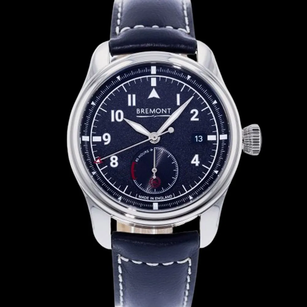 Bremont Fury 40mm Stainless steel Blue