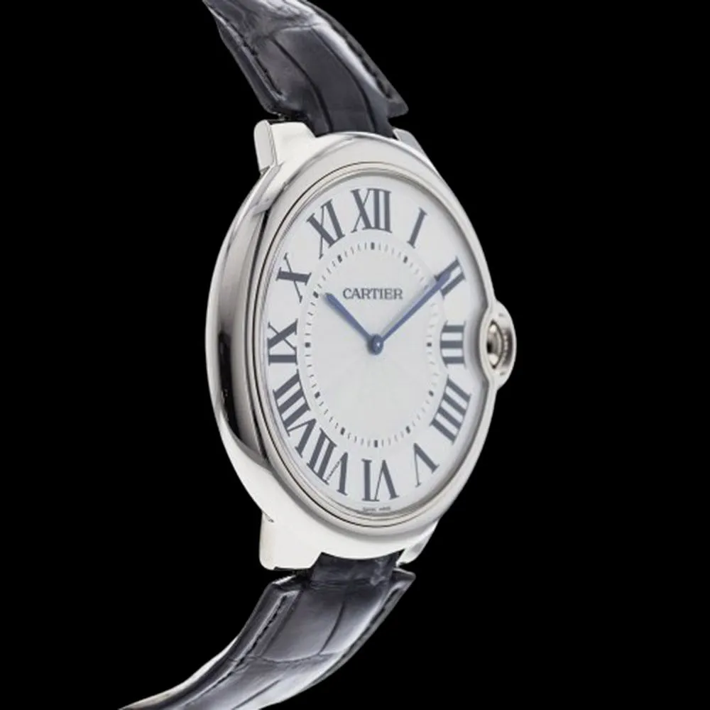 Cartier Ballon Bleu 46mm White gold Silver 3