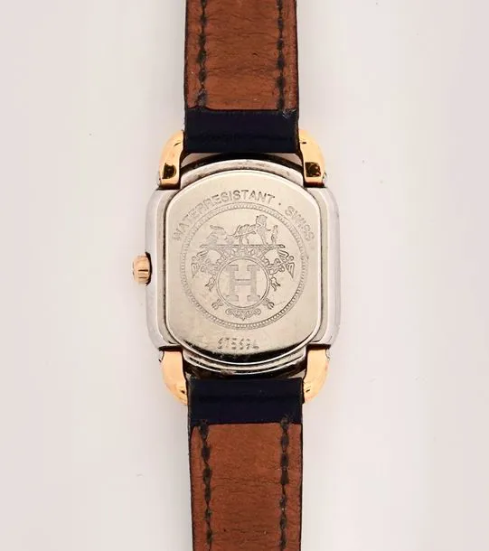 Hermès Rallye 35mm Gold-plated White 1