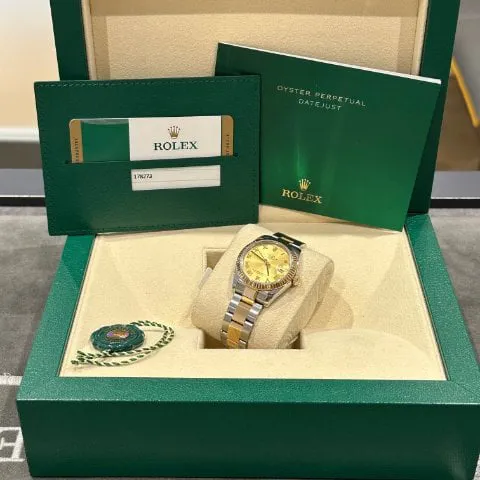 Rolex Datejust 31 178273 31mm Yellow gold and Stainless steel Gold