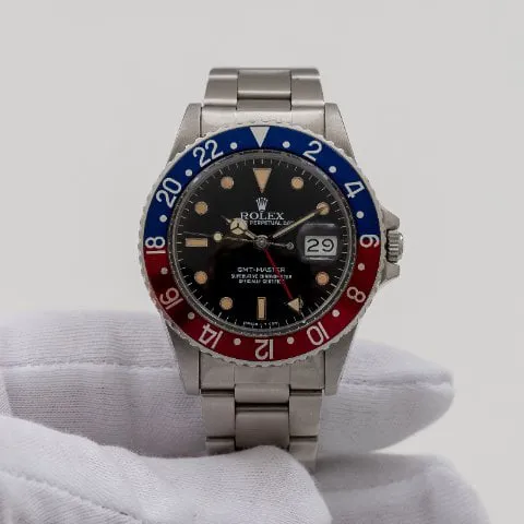 Rolex GMT-Master 16750 40mm Stainless steel Black