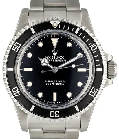 Rolex Submariner 5513 40mm Stainless steel Black