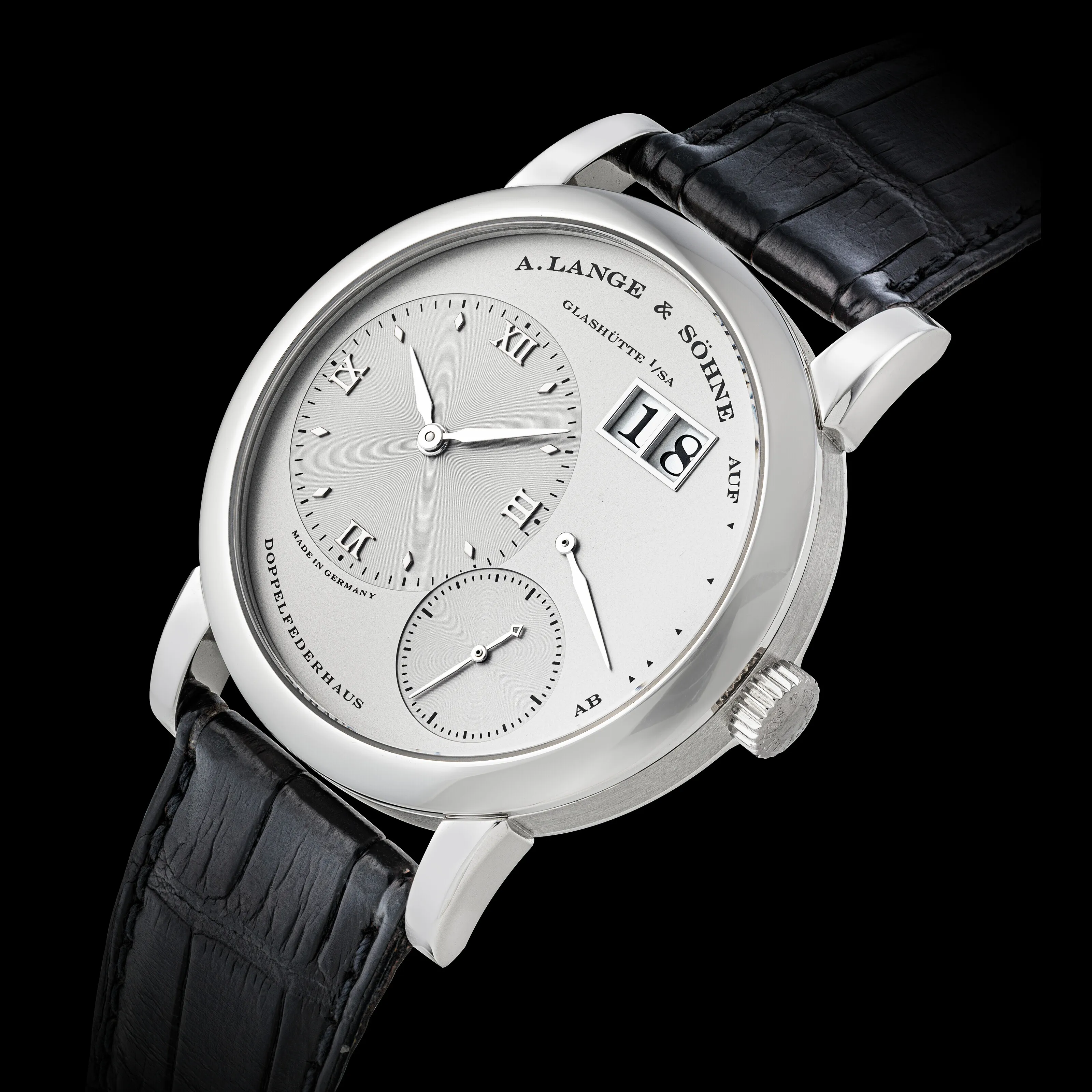 A. Lange & Söhne Lange 1 101.025 38mm Platinum Silver