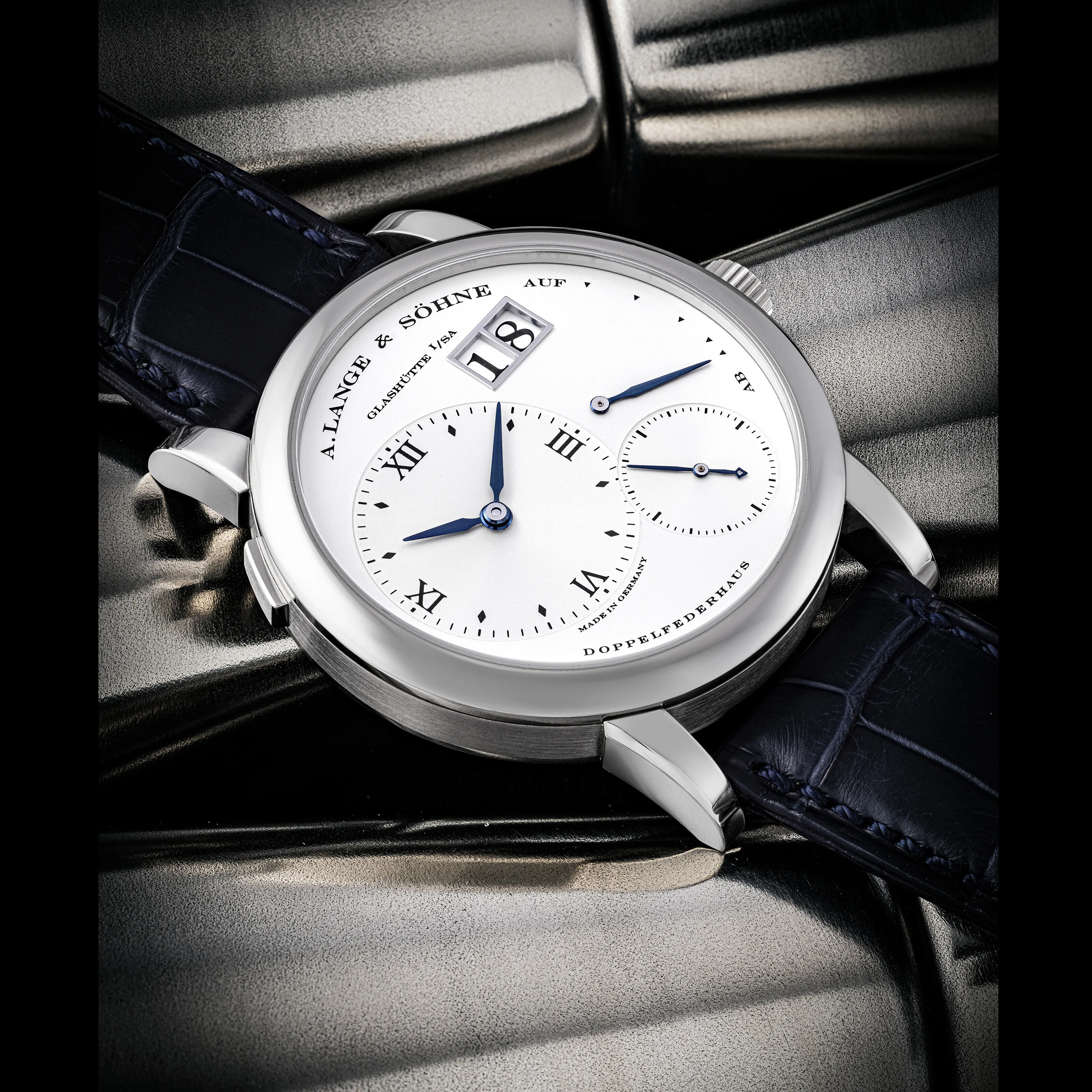 A. Lange & Söhne Lange 1 101.027X 38mm White gold Silver