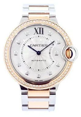 Cartier Ballon Bleu 36mm W3BB0004 36mm Stainless steel Silver