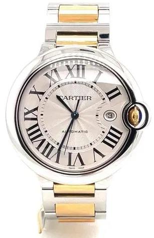 Cartier Ballon Bleu W69009Z3 42mm Stainless steel Silver