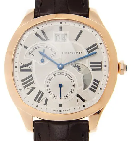 Cartier Drive de Cartier WGNM0005 40mm Rose gold Silver