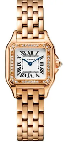 Cartier Panthère WJPN0008 22mm Rose gold Silver