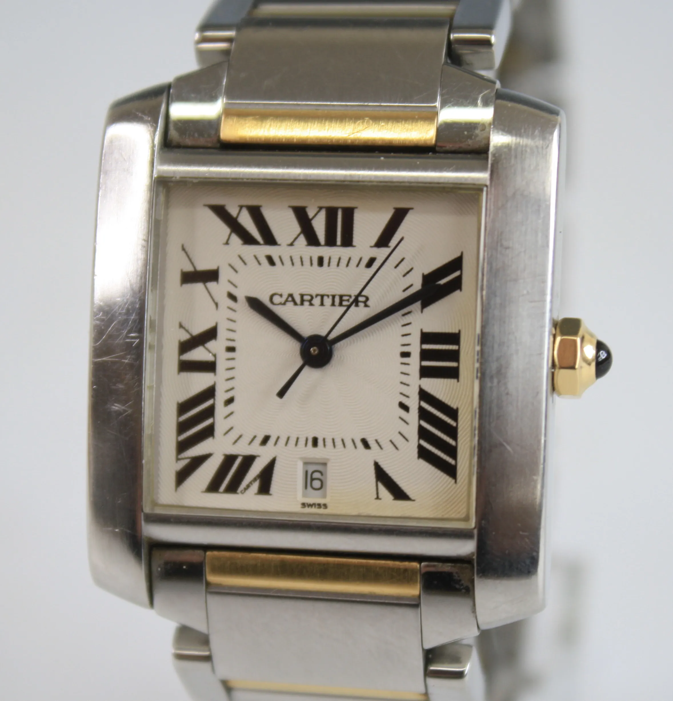 Cartier Tank 2302 30mm Metal Cream 1