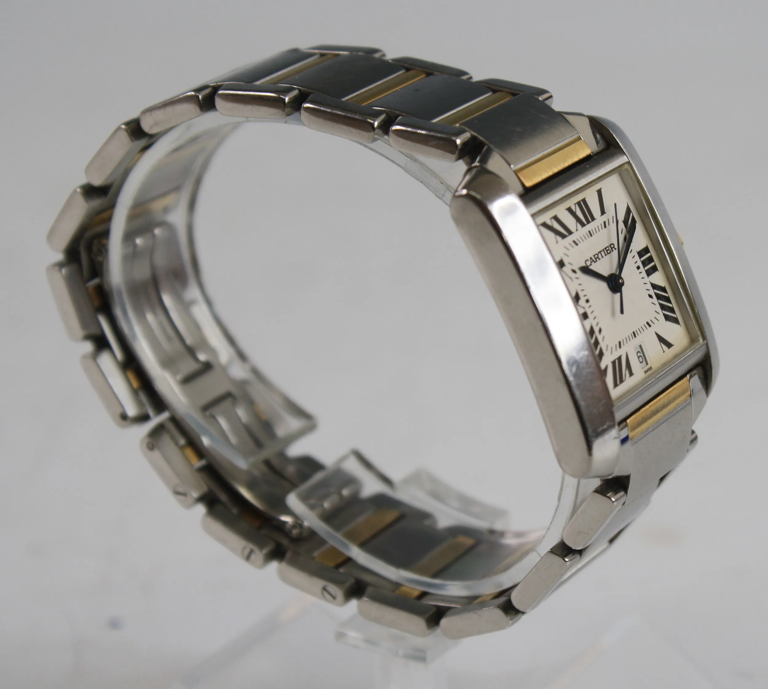 Cartier Tank 2302 30mm Metal Cream 3