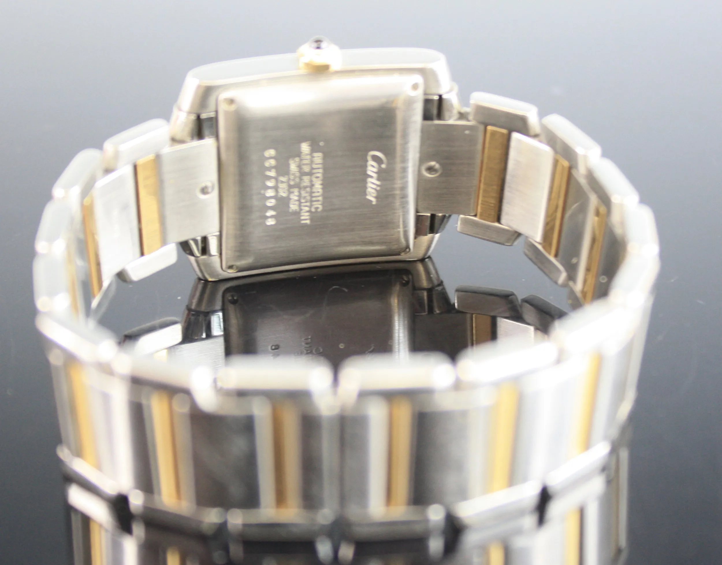 Cartier Tank 2302 30mm Metal Cream 7