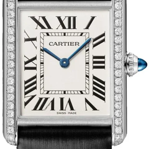 Cartier Tank Must W4TA0017 33.5mm Stainless steel Silver