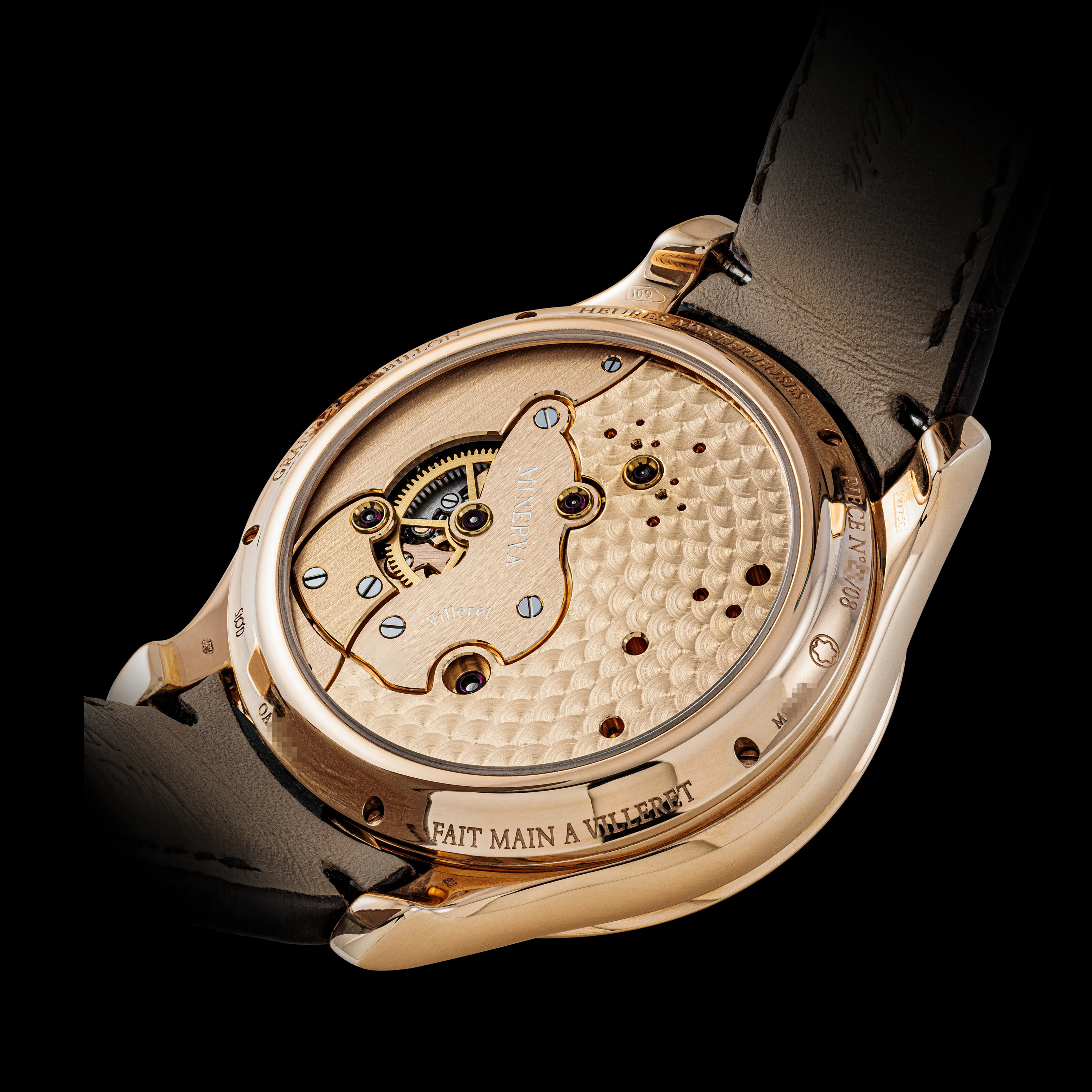 Montblanc Grand Tourbillon 47mm Rose gold Gray 1