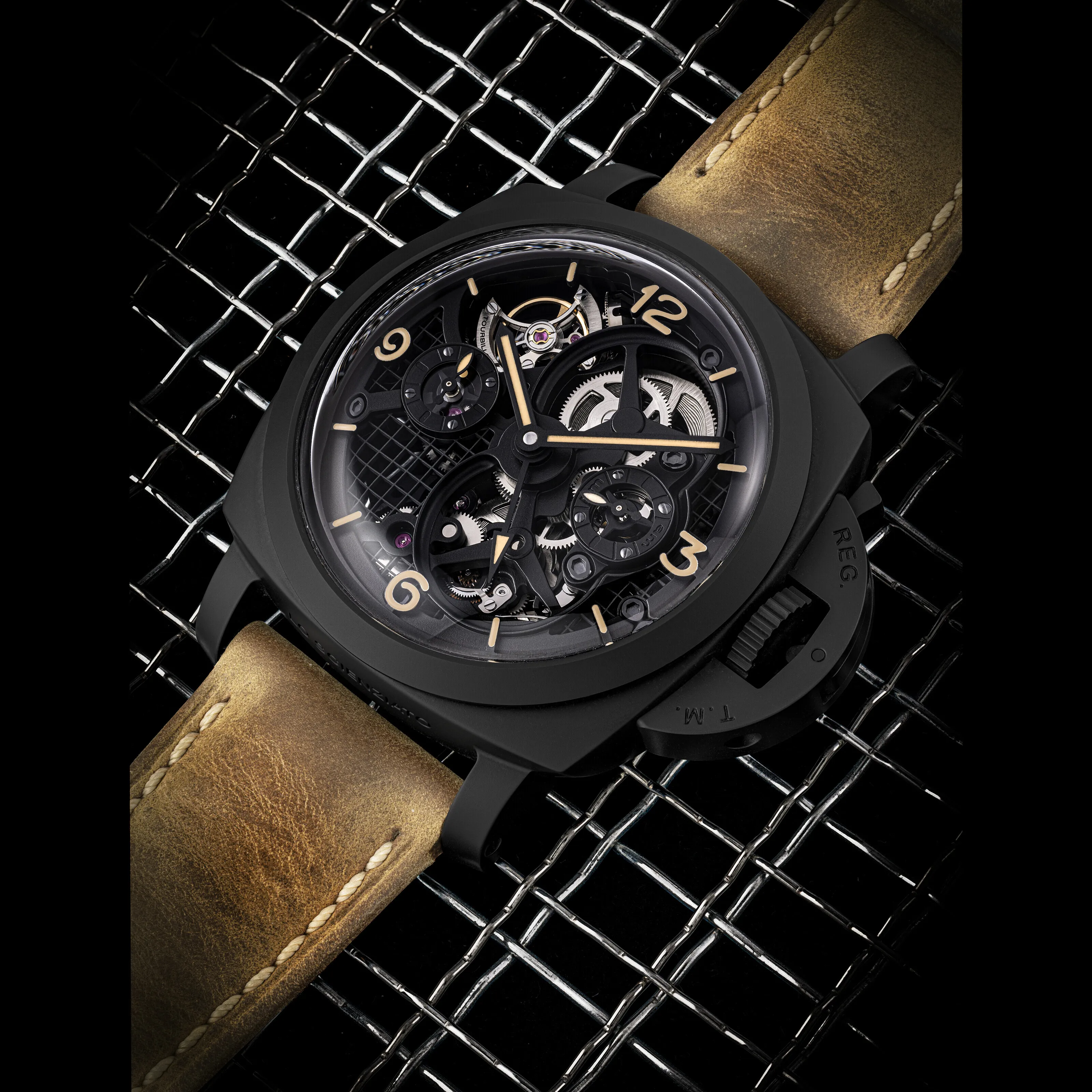 Panerai Luminor 1950 PAM 00528 48mm Ceramic Skeleton