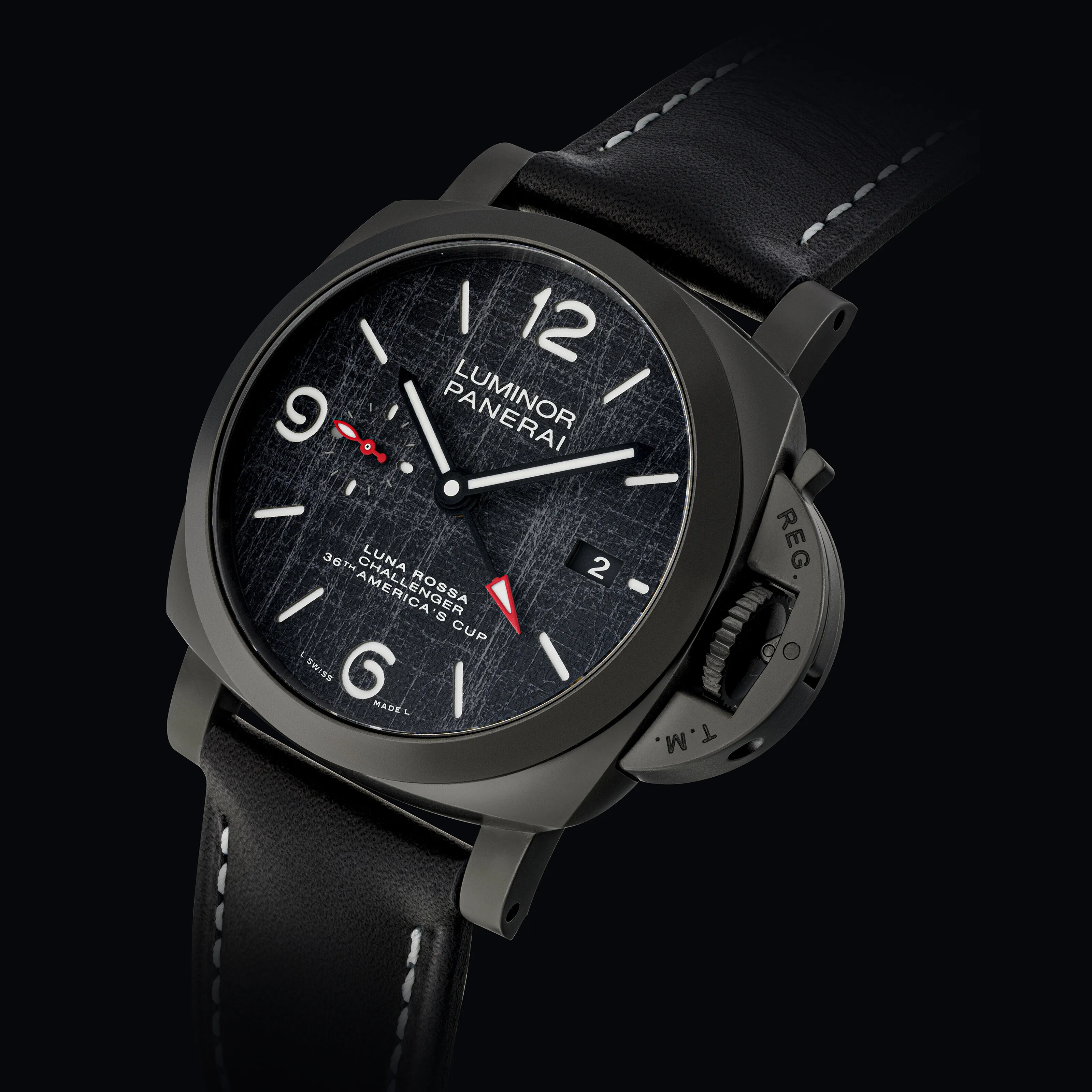 Panerai Luminor 1950 PAM01036 44mm Titanium Gray