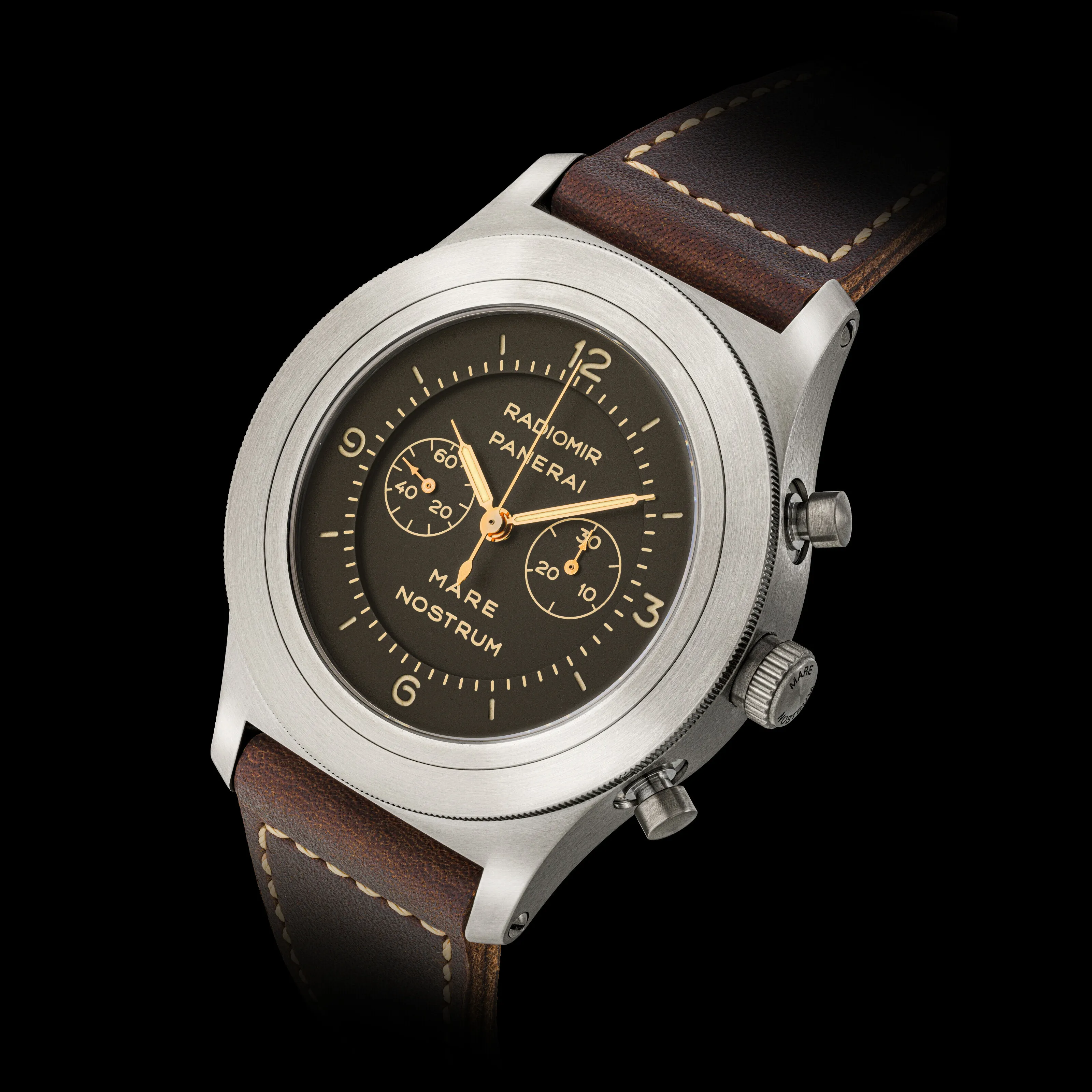 Panerai Mare Nostrum PAM 00603 52mm Titanium Brown