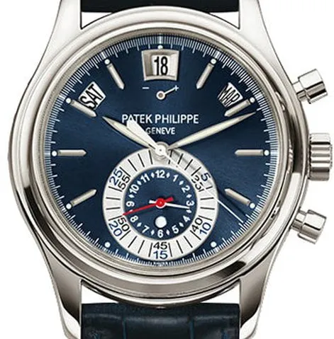 Patek Philippe Annual Calendar Chronograph 5960G-010 13.55mm Blue