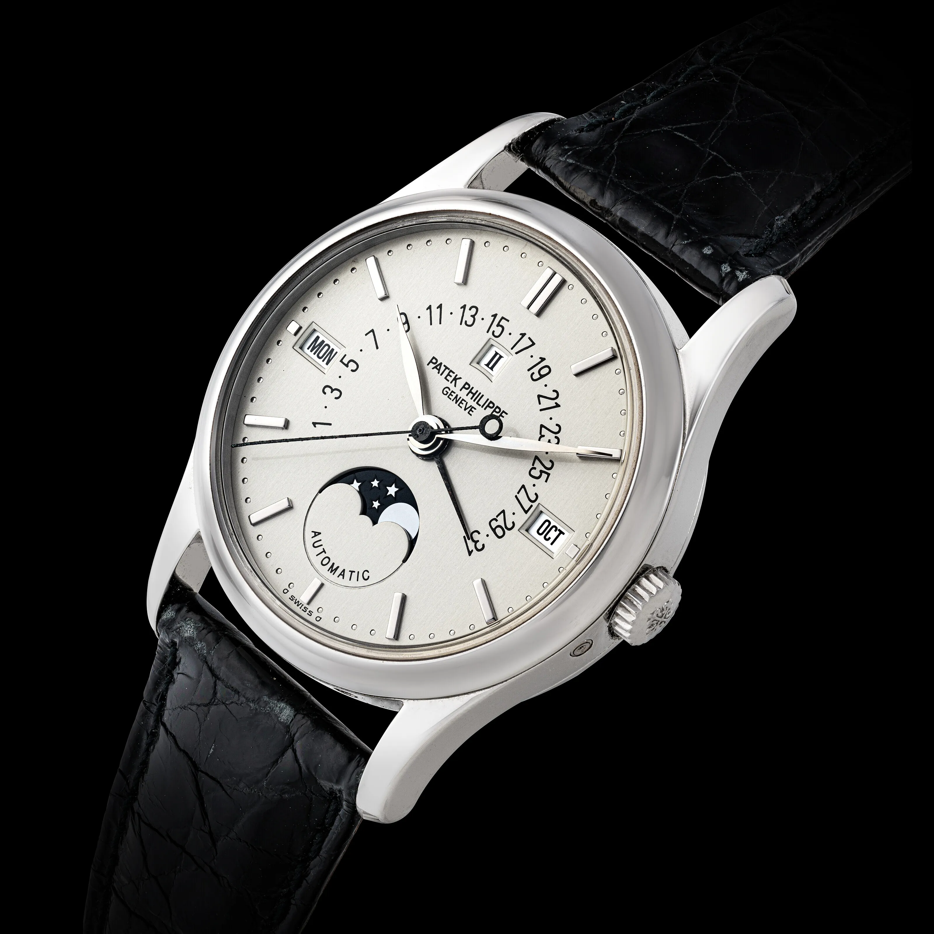 Patek Philippe Perpetual Calendar 5050P 35mm Platinum Silver