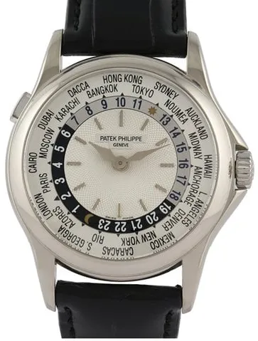 Patek Philippe World Time 5110G-001 8.83mm Silver