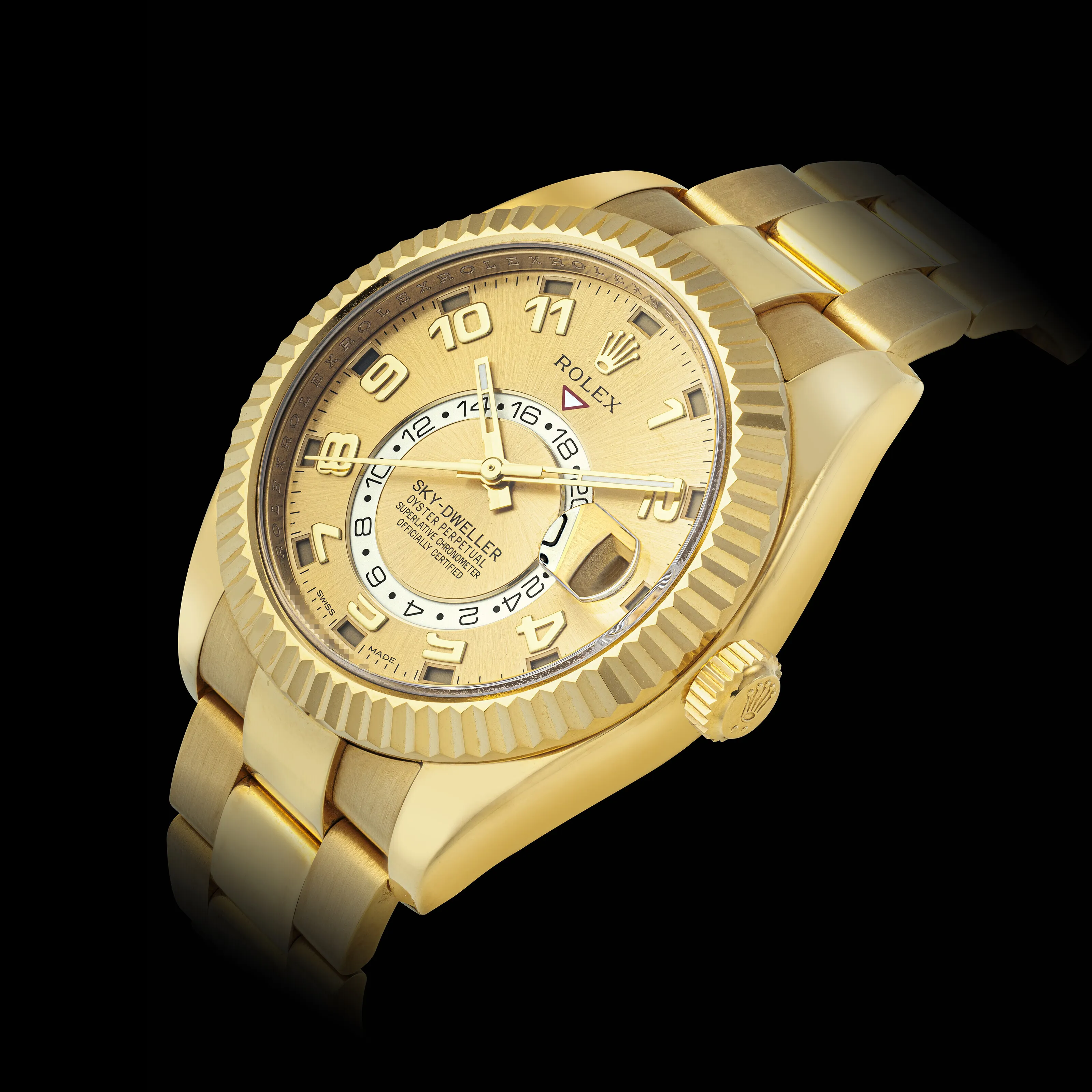 Rolex Sky-Dweller 326938 42mm Yellow gold Golden