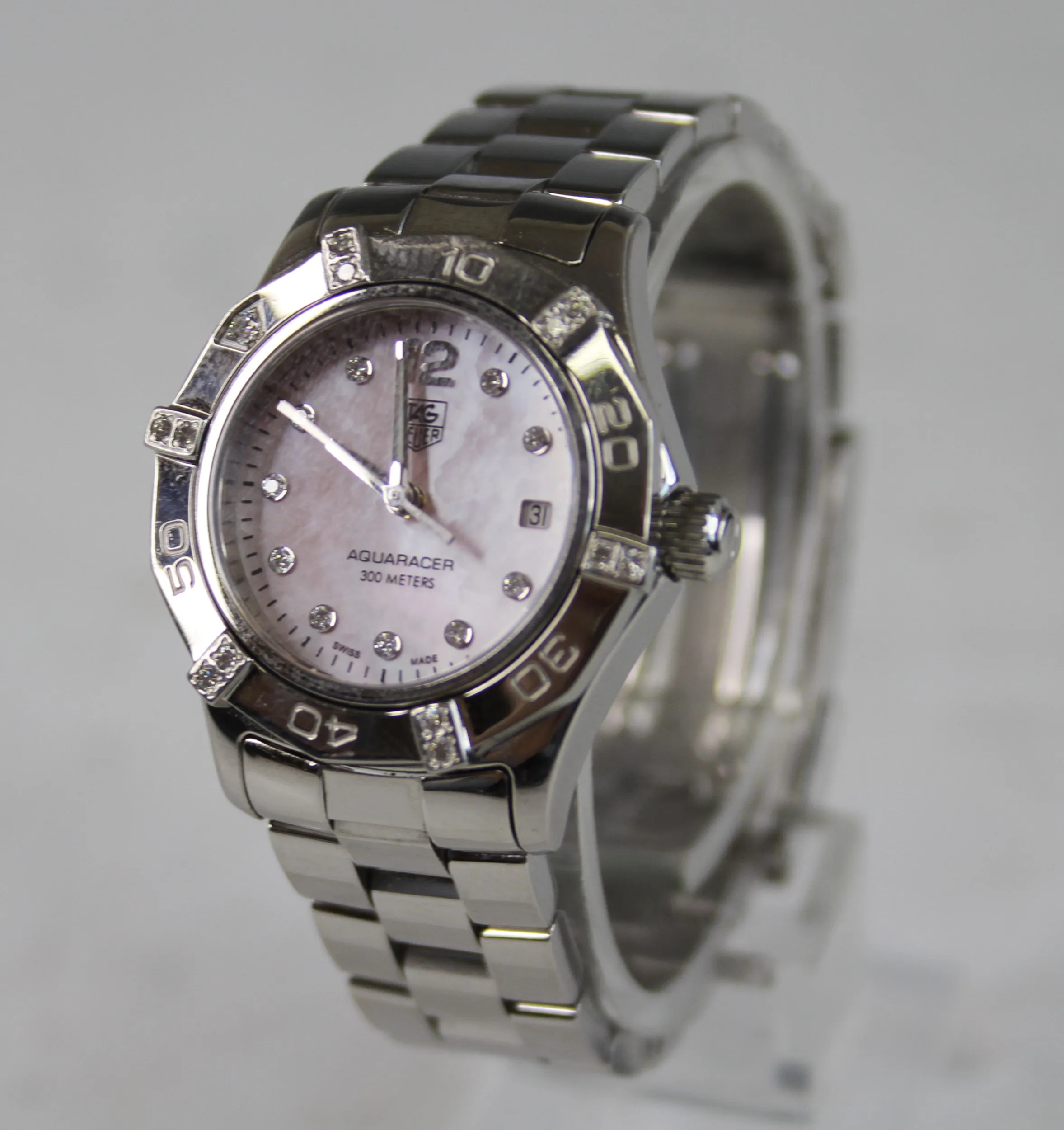TAG Heuer Aquaracer WAF141H 30mm Stainless steel Rose 1