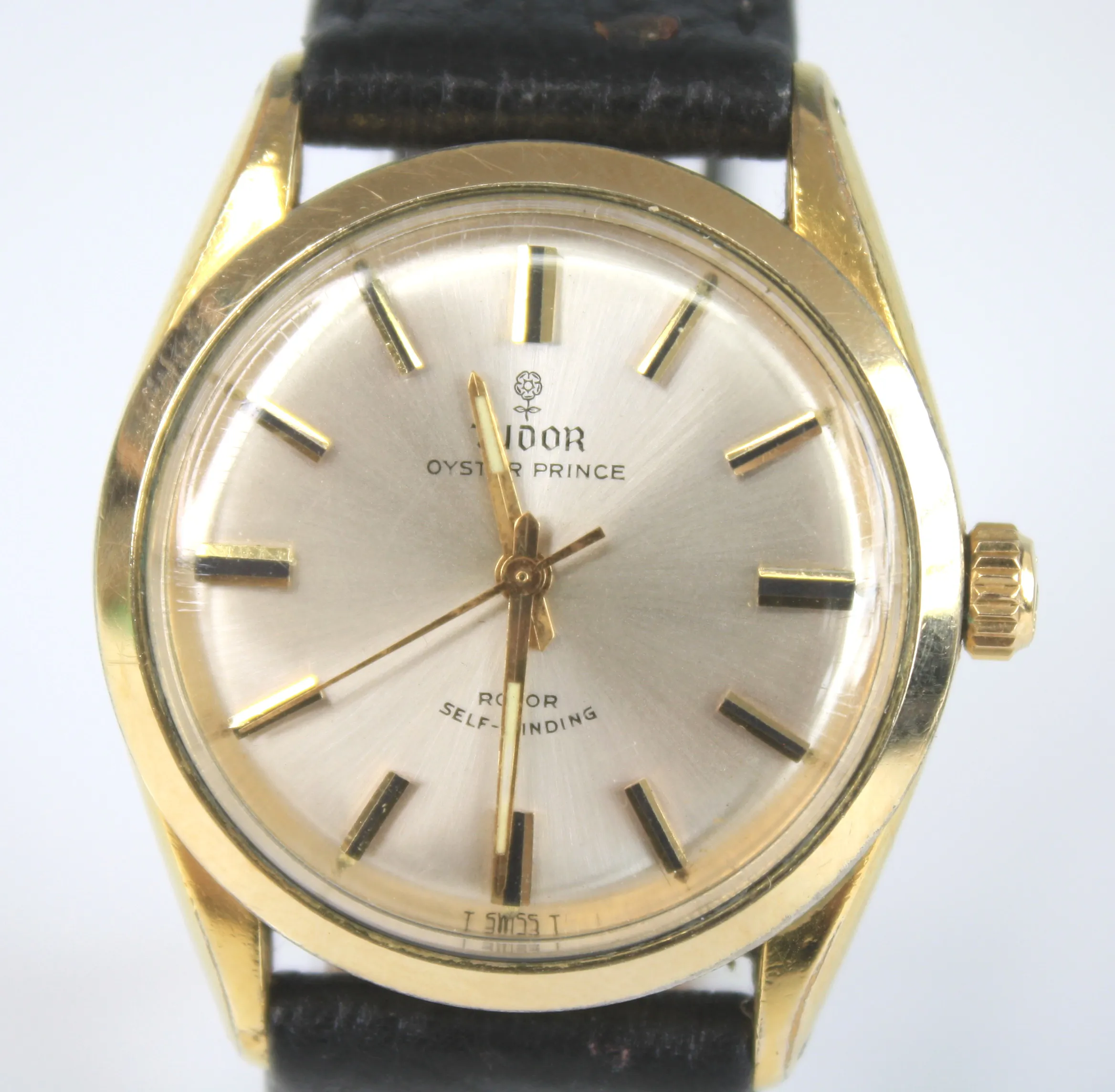 Tudor Oyster Prince 7965 34mm Gold-plated Silver