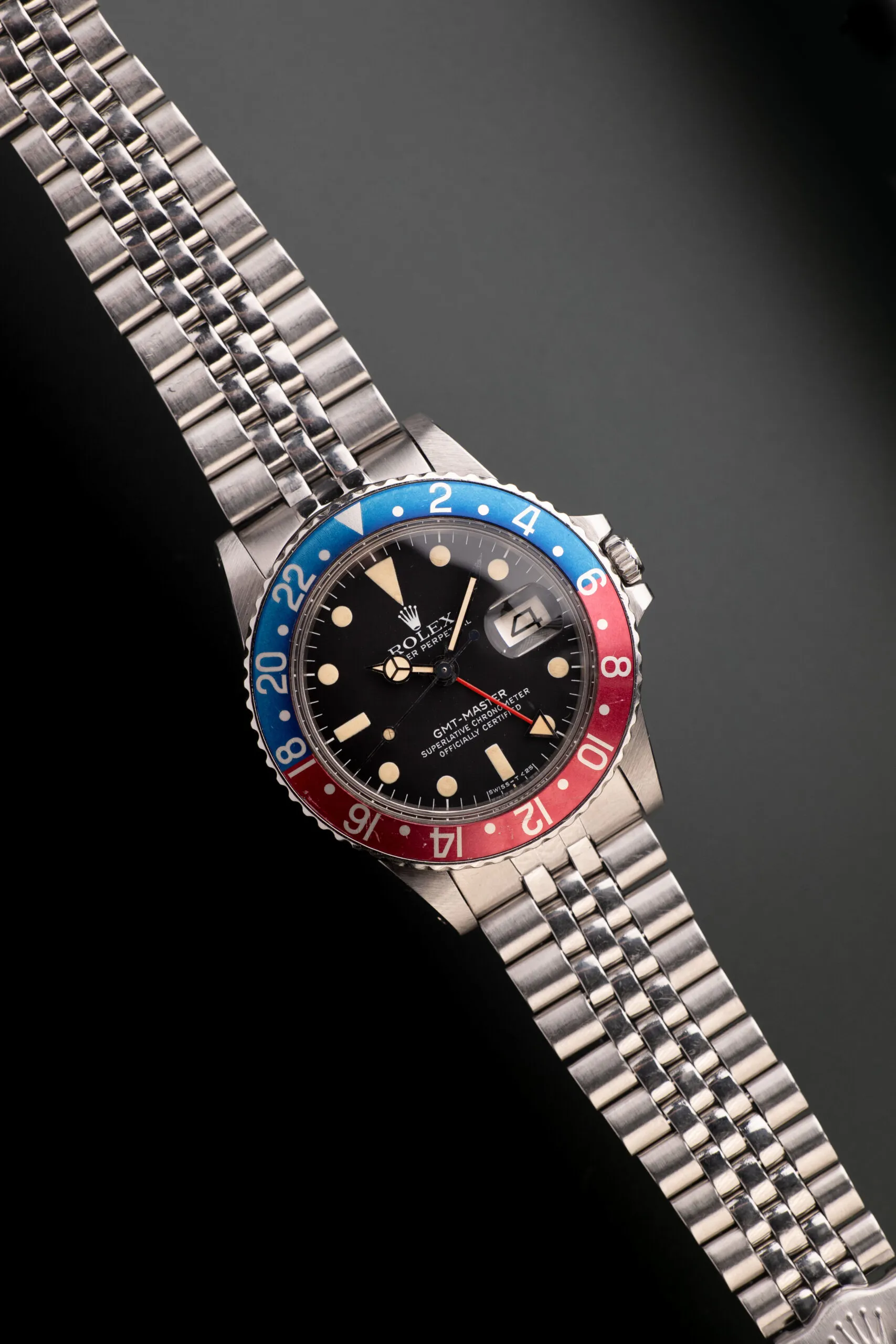 Rolex GMT-Master 1675 Tritium