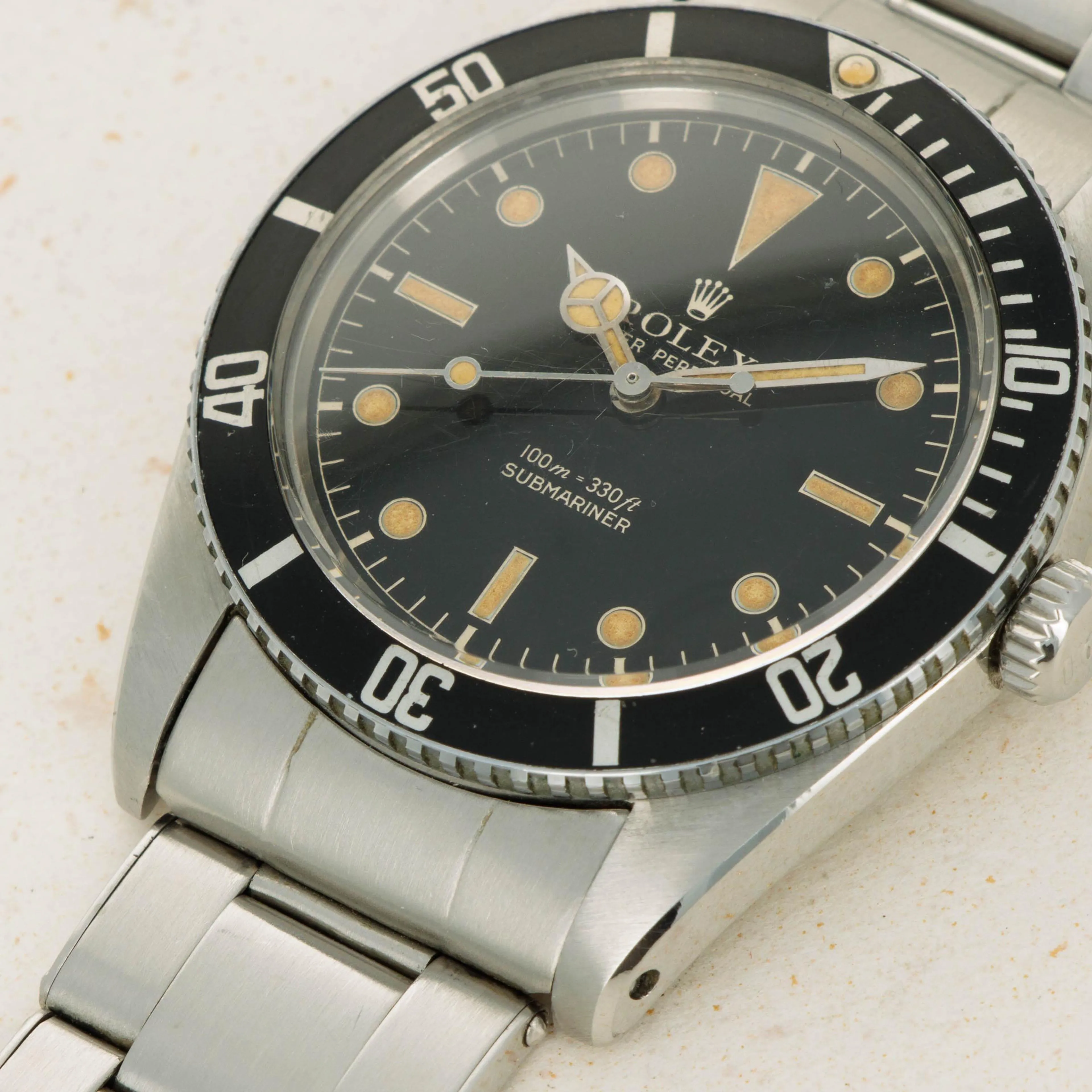 Rolex Submariner 5508 38mm Stainless steel Black 2