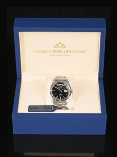 Christophe Duchamp Audace CD8108-01 40mm Stainless steel Black