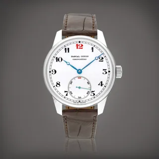 Pascal Coyon 41mm Stainless steel White