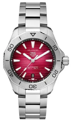 TAG Heuer Aquaracer WBP2114.BA0627 40mm Stainless steel Red