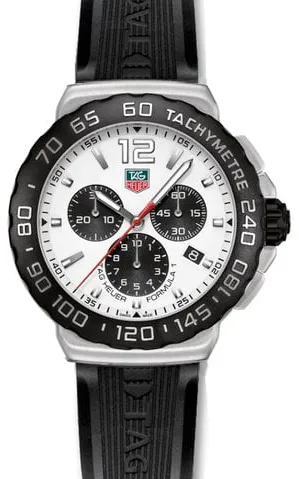 TAG Heuer Formula 1 Quartz CAU1111.FT6024 43mm Stainless steel White