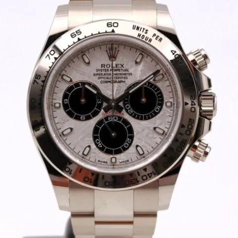 Rolex Daytona 116509 40mm White gold Meteorite