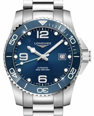 Longines HydroConquest L3.781.4.96.6 11.9mm Stainless steel Blue