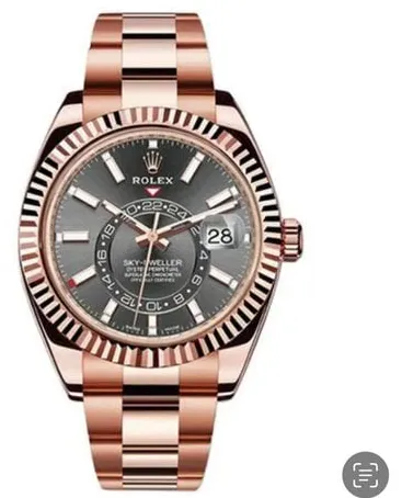 Rolex Sky-Dweller 326935 42mm Rose gold Gray