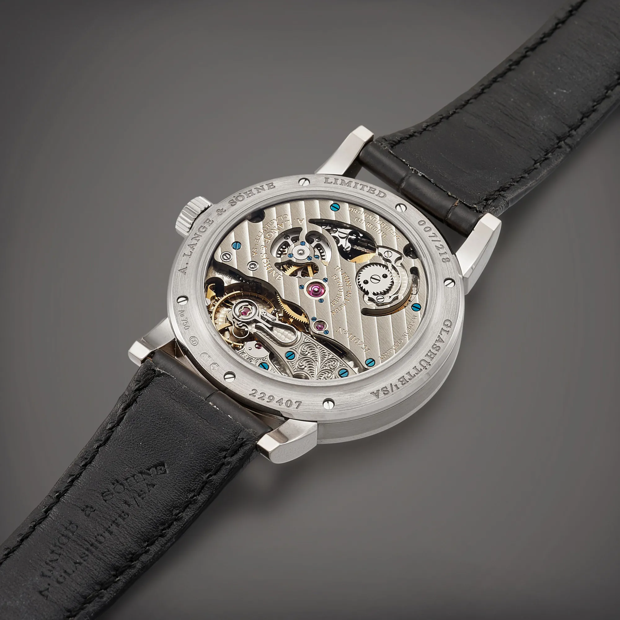 A. Lange & Söhne Richard Lange 260.028 40.5mm White gold Black 2