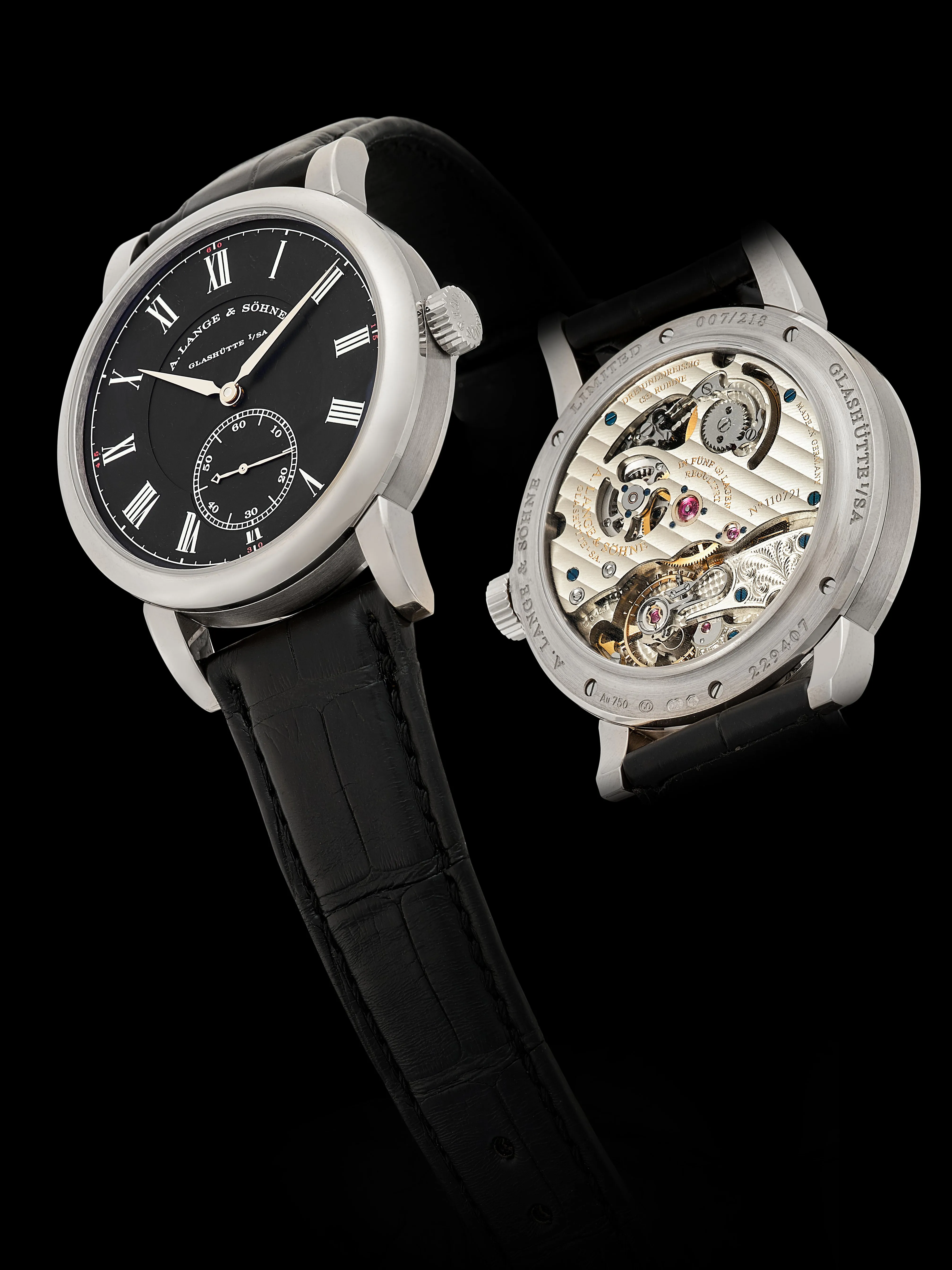 A. Lange & Söhne Richard Lange 260.028 40.5mm White gold Black 5