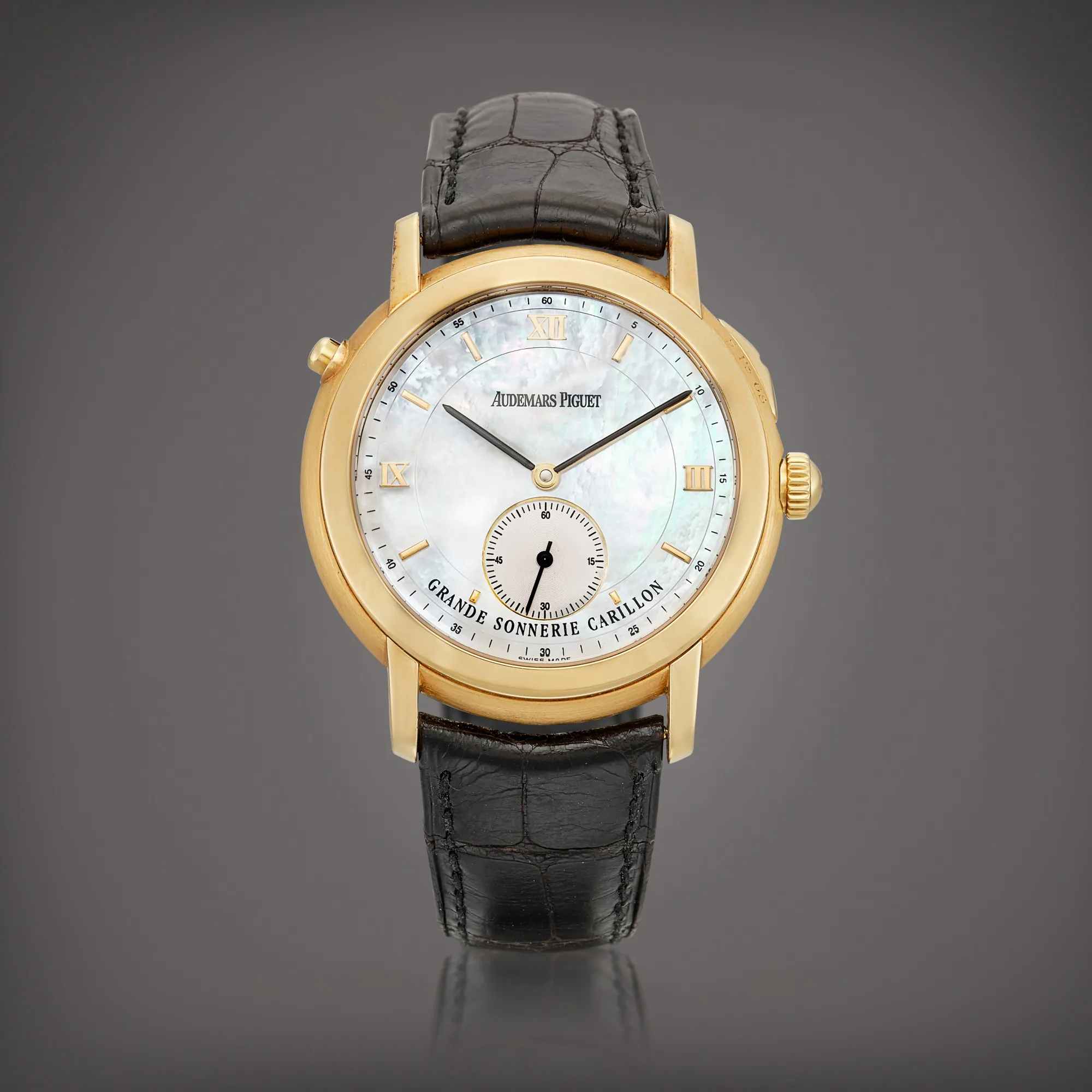 Audemars Piguet Jules Audemars 39mm Yellow gold Mother-of-pearl