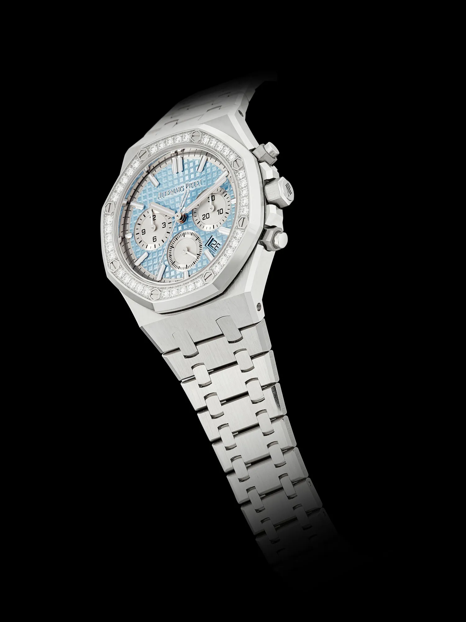 Audemars Piguet Royal Oak 26715ST.ZZ.1356ST.01 38mm Stainless steel Light blue 5