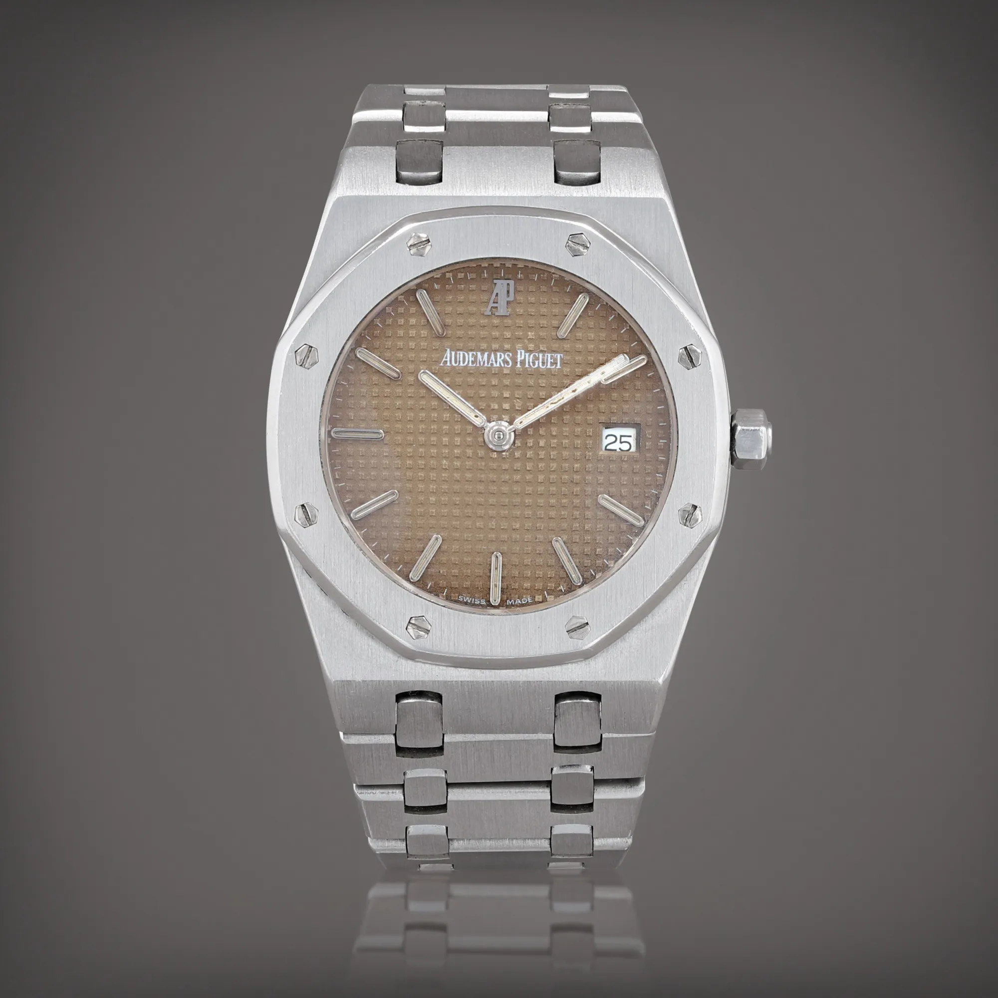 Audemars Piguet Royal Oak 56175 33mm Stainless steel Brown