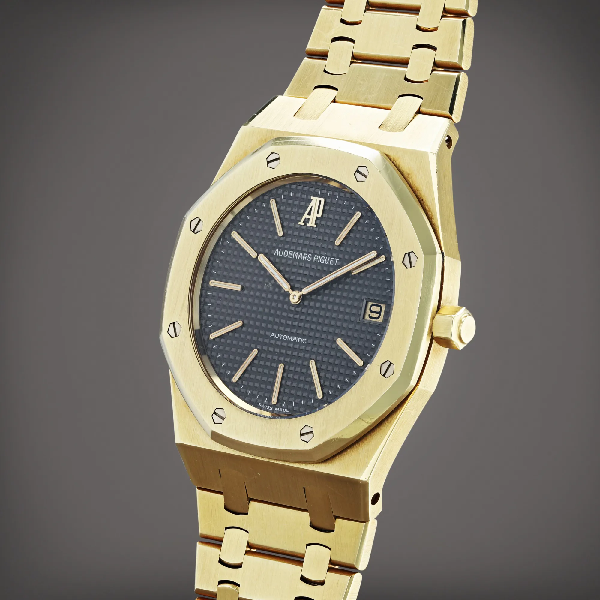 Audemars Piguet Royal Oak 14802BA.0.0944 39mm Yellow gold Gray 4