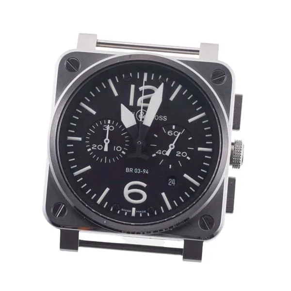 Bell & Ross BR03-94-BL-ST 42mm Stainless steel Black