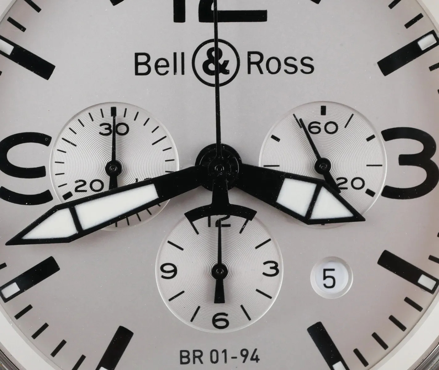 Bell & Ross Aviation BR01-94 46mm Stainless steel Silver 2