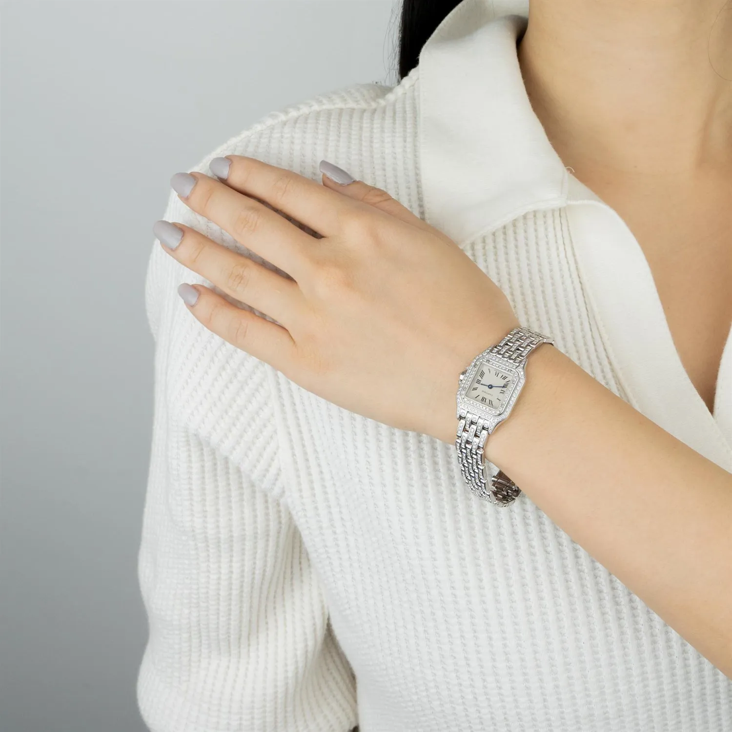 Cartier Panthère 1660 30mm White gold White 1