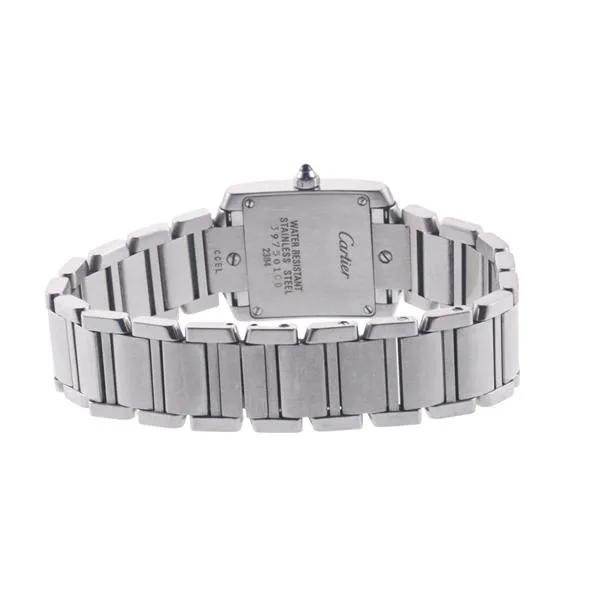 Cartier Tank 2384 20mm Stainless steel Gray 2